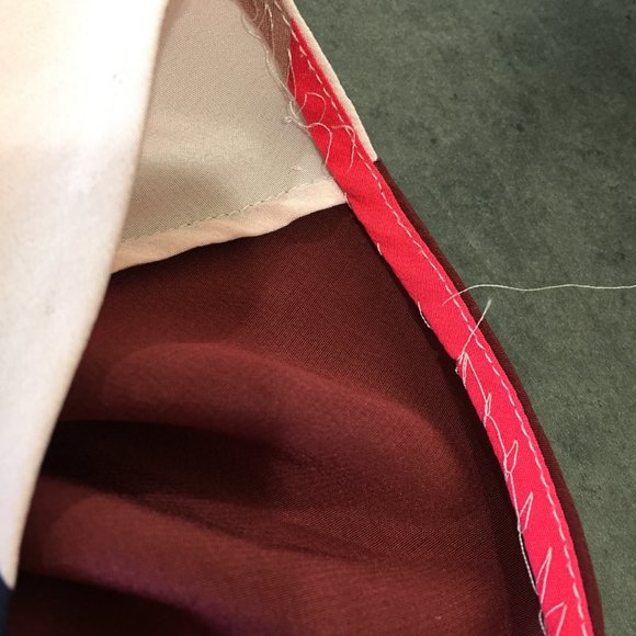 KATE SPADE Multi-Color Colorblock 100% Silk Tie Back Collar Short Sleeve Shirt - Picture 9 of 10